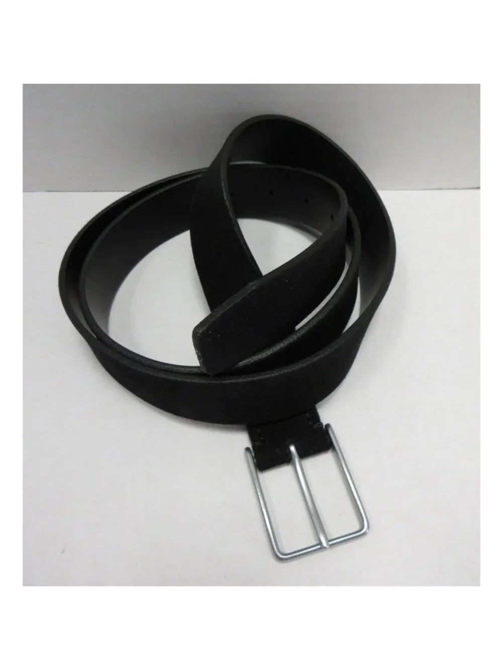 Gap Belt Genuine Cow Leather Silver Tone Buckle USA Made NEW